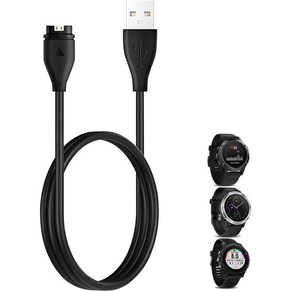 neue dawn 2St. Ladekabel für Garmin Forerunner 745 935 945 45 45S Vivoactive 3 4 USB-Kabel, Kompatibel mit Fenix 7 7S 7X 6 6S 6X, 6Pro 6SPro 6XPro