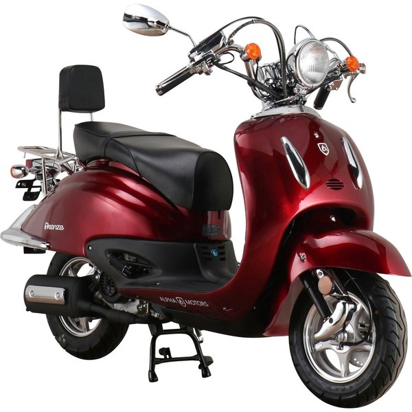 Alpha Motors Motorroller Retro Firenze, 50 ccm, 25 km/h, Euro 5, im Retro-Look