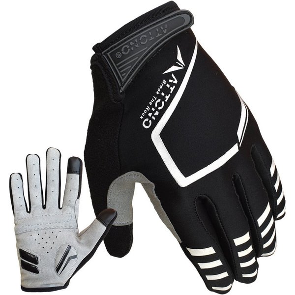 ATTONO Fahrradhandschuhe Mountainbike Gel Fahrrad BMX Touchscreen Sommer Handschuhe