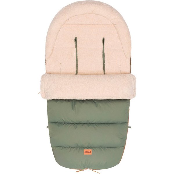Fillikid Fußsack Atlas, Winterfußsack, mit Teddy-Plüsch