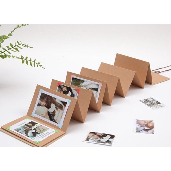 101DIYStudio Fotoalbum zum Einkleben 34 Seiten für mehr als 54 Fotos, 21 x 15 cm (Große Kapazität, Fotoalbum zum Selbstgestalten), Geschenk Geburtstag Weihnacht