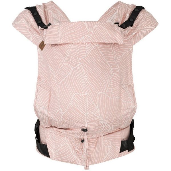 Hoppediz Babytrage Primeo, ab Geburt (2,5 kg) Bauchtrage & Rückentrage aus 100 % Bio-Baumwolle
