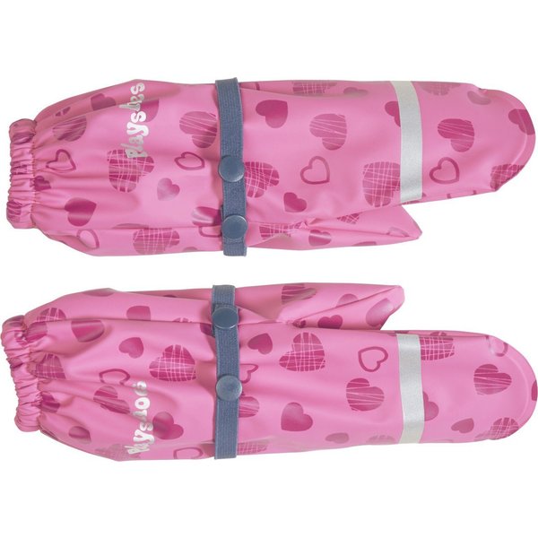 Playshoes Skihandschuhe Playshoes Matschhandschuh mit Fleece-Futter Herzchen