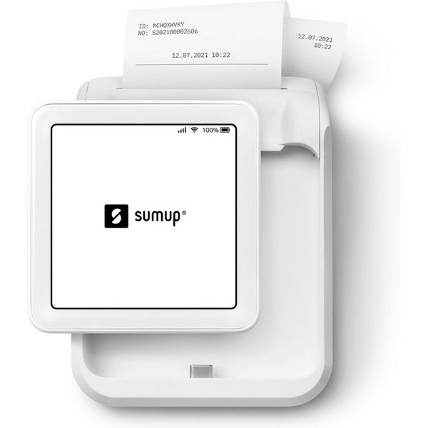 SumUp Geldscheinprüfgerät SumUp Kartenterminal Solo mit Drucker