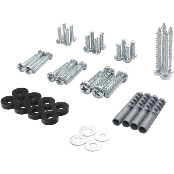 RICOO Halterungszubehör Schrauben-Set für TV Wandhalterung mit Schrauben & Wanddübel SPZ0400, (1-tlg., Schrauben M8, M6, M5 & Wanddübel S8 für Massivbeton, Für 