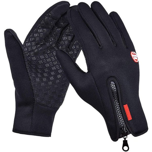 nsihing Fahrradhandschuhe Damen Herren Wasserdicht Winterhandschuhe Touchscreen Sporthandschuhe