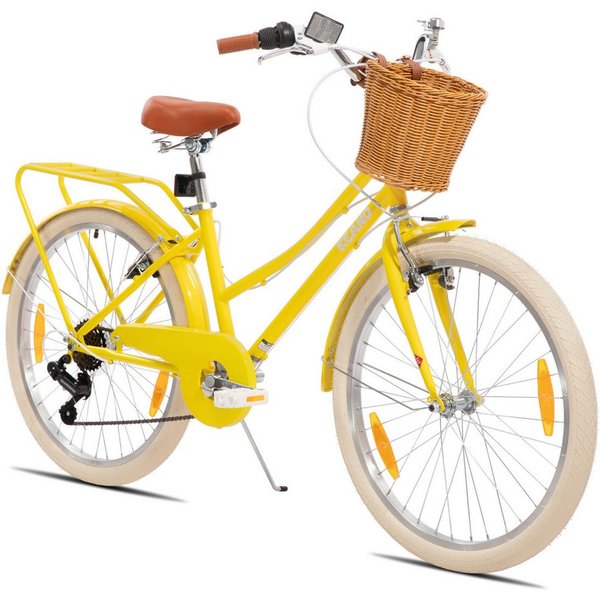 JOYSTAR Kinderfahrrad KEANO Poppy Kinderfahrrad für Mädchen 20 & 24 Zoll mit Korb