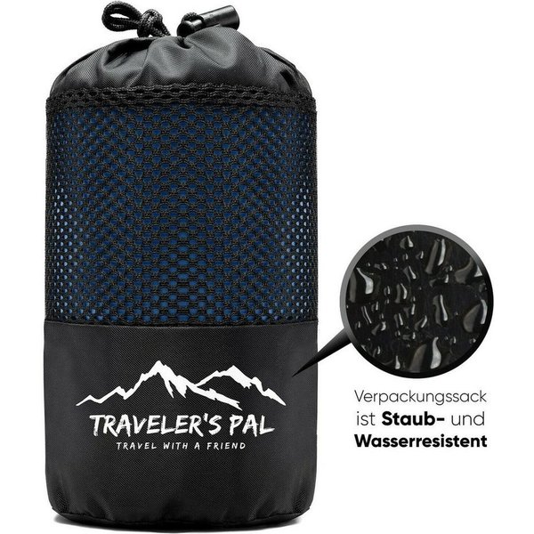 Traveler's Pal Schlafsackinlett Traveler's Pal Hüttenschlafsack aus 100% Duraweave, (Schlafsack mit Reißverschluss an Seite und Fußende), - Leichter und dünner 