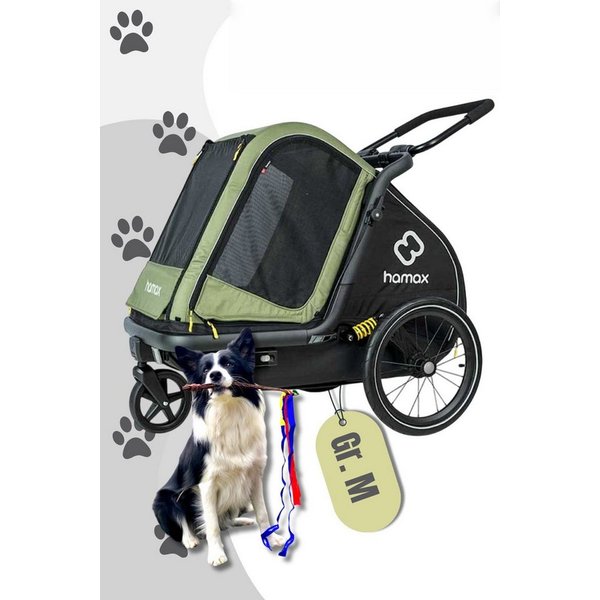 Hamax Fahrradhundeanhänger Pluto M (bis 35 kg Zuladung)