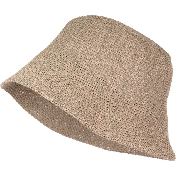 styleBREAKER Fischerhut Fischerhut aus Papierstroh - Knautschhut (1-St)
