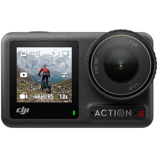 DJI Osmo Action 4 Standard Combo Camcorder (4K Ultra HD, WLAN (Wi-Fi), Bluetooth)