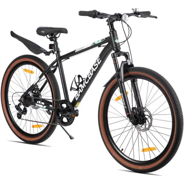 HILAND Mountainbike 26" Aluminium-Mountainbike Bloomer mit Shimano 7-Gang-Schaltung