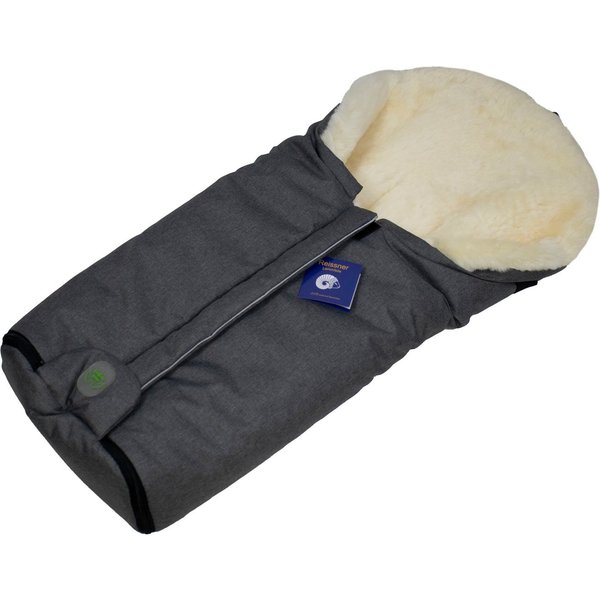 Reissner Lammfelle Fußsack Lammfell Fußsack ESKIMO für Kinderwagen und Buggy