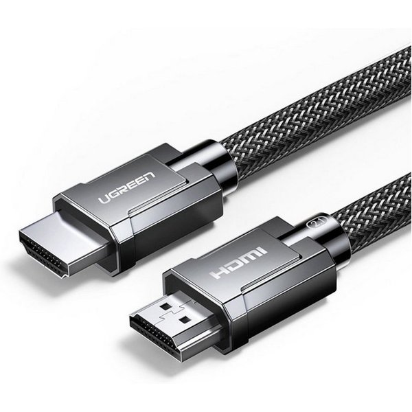 UGREEN Kabel HDMI 2.1 8K 60Hz4K 120 Hz 3D 48 Gbps HDR VRR QMS ALLM HDMI-Kabel, (300 cm)