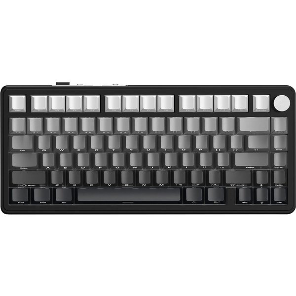 ATTACK SHARK ATTACK SHARK X85 Tri-Mode Gasket Mechanische Tastatur mit Knopf Gaming-Tastatur