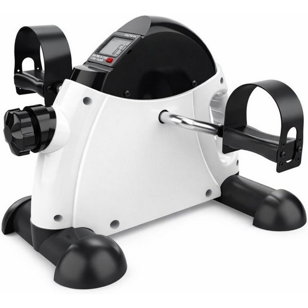 Wisam Mini-Heimtrainer Mini Heimtrainer LCD Arm Bein Trainer Pedalgerät
