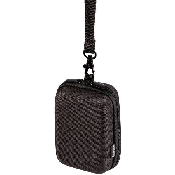Hama Kameratasche Hardcase Ambato 60M Kamera-Tasche Schwarz, Schutz-Hülle Cover Foto-Etui Camera-Bag Gürtelschlaufe Digital-Kamera