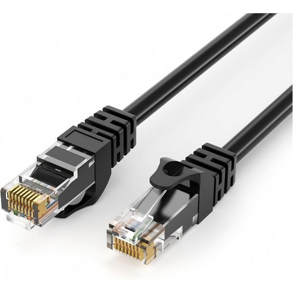 JAMEGA CAT 6 Patchkabel RJ45 Rohkabel LAN Kabel Ethernet Netzwerkkabel LAN-Kabel, CAT.6, RJ-45 Stecker (Ethernet) (50 cm)