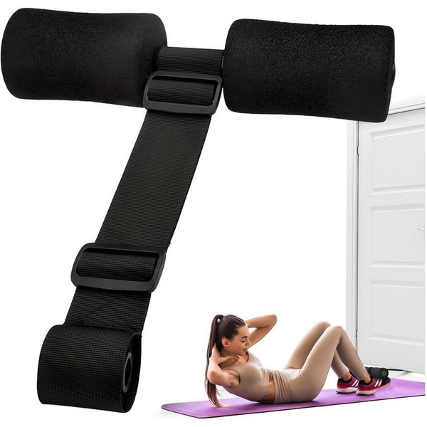 Refined Living Bauchtrainer Sit Up Hilfe 21–31 cm Verstellbarer, Sit-Up Bar Bauchmuskeltrainer (Pilates Verstellbare Länge Bauchmuskeltrainer Sixpack Trainer, 1