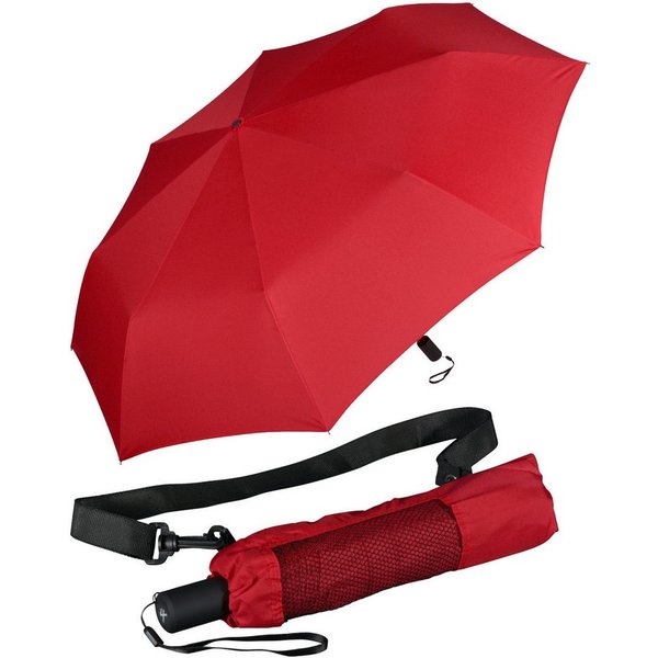iX-brella Trekkingschirm Trekking Schirm XXL 115cm mit Umhängetasche, sehr-groß
