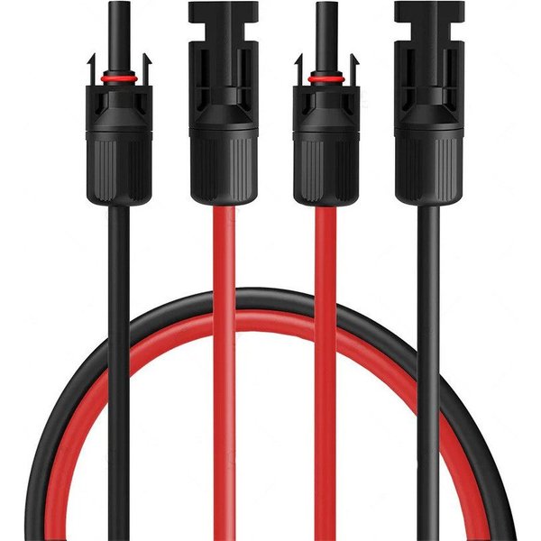 Paket.ag PV-Kabel 10 m mit MC4-Steckern – Solarkabel für Modul & Wechselrichter Solarkabel