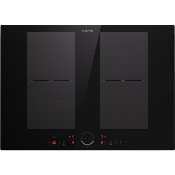 Klarstein Induktions-Kochfeld Delicatessa 70 Flex 10045602, Kochfelder Induktion Hob Flex 4 Zonen 7000 W
