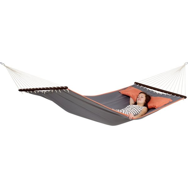 Amazonas Stabhängematte American Dream Grey XL: Stil und Komfort, bis zu 2 Personen