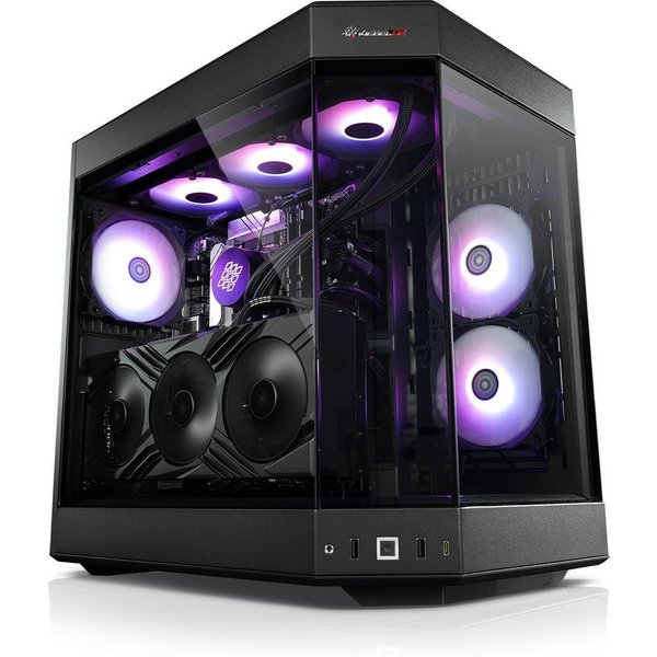 Kiebel Poseidon IX Gaming-PC (AMD Ryzen 9 AMD Ryzen 9 9900X, RTX 5080, 32 GB RAM, 2000 GB SSD, Wasserkühlung, WLAN)