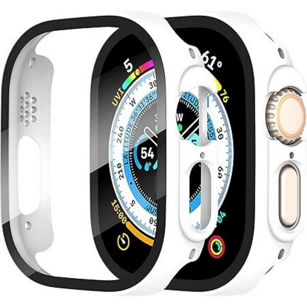 SmartUP Smartwatch-Hülle 2X Hülle für Apple Watch Ultra 3 / Ultra 2 / Ultra 49mm Case Display 49mm, kompletter Rundumschutz