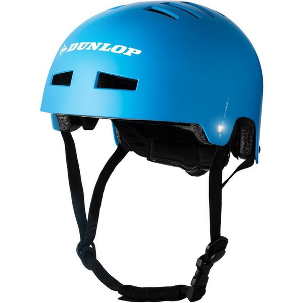 Dunlop Fahrradhelm Fahrradhelm Skaterhelm Helm S-L, Test Sehr Gut - Leichter robuster Allrounder Helm, Schnellverschluss