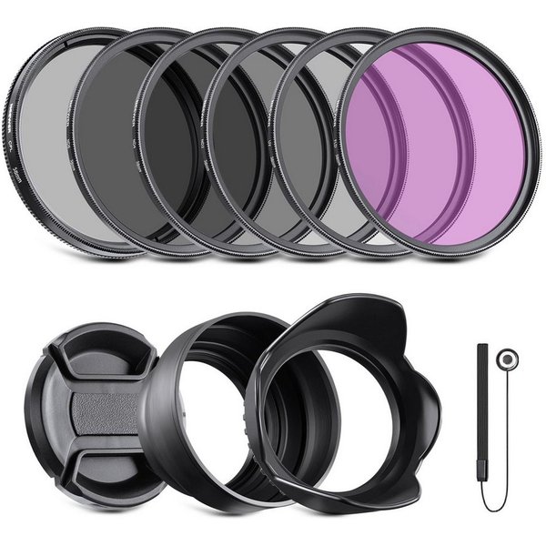 Neewer NW SERIES B 67mm Filter Set ND/UV/CPL mit Blende & Objektivdeckel Foto-Filter-Sets (reduzieren die Lichtmenge)