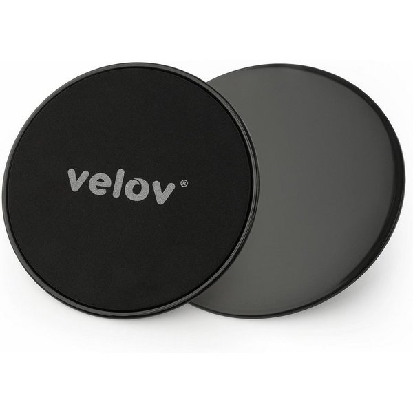 velov Bauchmuskelmaschine 1x Gleitscheibe Fitness Slider Doppelseitige Gliding Disc Slide Pad, für Bauchmuskeltraining und Ganzkörper Zuhause