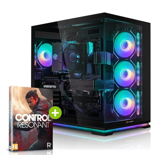 AurumPC AMD Ryzen 7 7800X3D+RTX5070Ti 16GB+32GB DDR5 RAM Gaming-PC (AMD Ryzen 7 7800X3D, GeForce RTX 5070Ti, 32 GB RAM, 1000 GB SSD, Luftkühlung, OHNE Betriebss