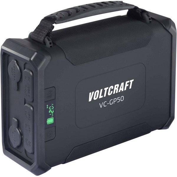 VOLTCRAFT VOLTCRAFT VC-GP50 Powerbank 96000 mAh USB PD 2.0 Li-Ion Schwarz (matt Powerbank 96000 mAh
