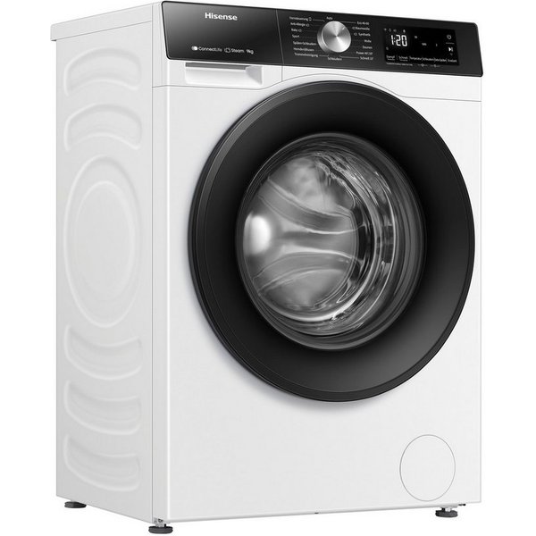 Hisense Waschmaschine 3S Serie WF3S9043BW3, 9 kg, 1400 U/min, Wifi-ConnectLife