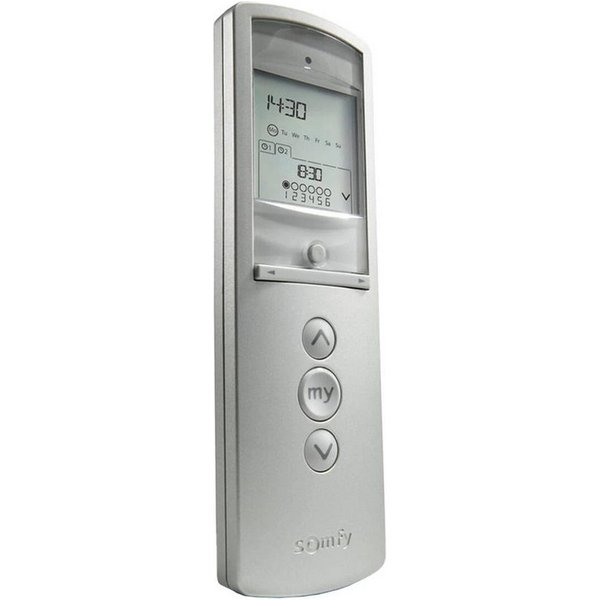 Somfy Somfy Telis 6 Chronis RTS Pure 1805215 6-Kanal-Fernbedienung LCD Universal-Fernbedienung