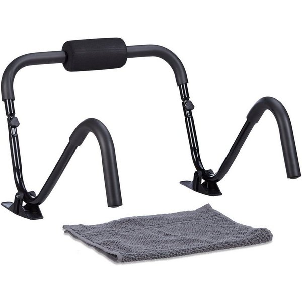 relaxdays Bauchtrainer AB Roller mit Standfuß (3-St)