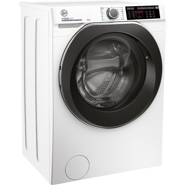Hoover Waschmaschine HWQ 69AMBS/1-S, 9 kg, 1600 U/min, Dampffunktion, Wi-Fi + Bluetooth, Startzeitvorwahl