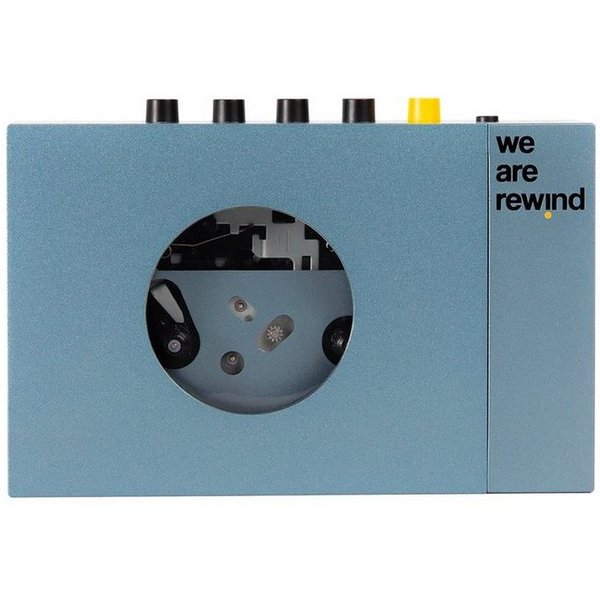 We Are Rewind Portable Bluetooth Cassette Player Kassetten Player