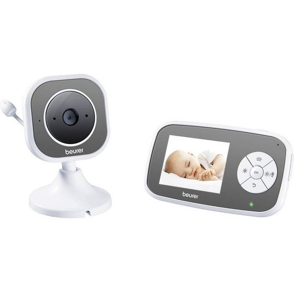 BEURER Babyphone BY 110 Video Babyphone mit Kamera Digital 2.4 GHz 95261