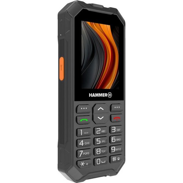 Hammer HAMMER 6 LTE Outdoor Tastenhandy Dual SIM Schwarz Smartphone