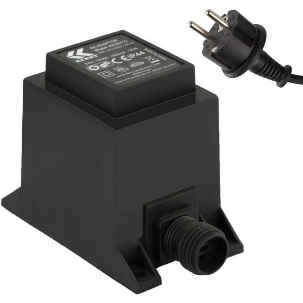 KERRY 12V, 12VA /12W Trafo/Transformator AC/AC IP44 kez0112 LED Beleuchtung LED Trafo