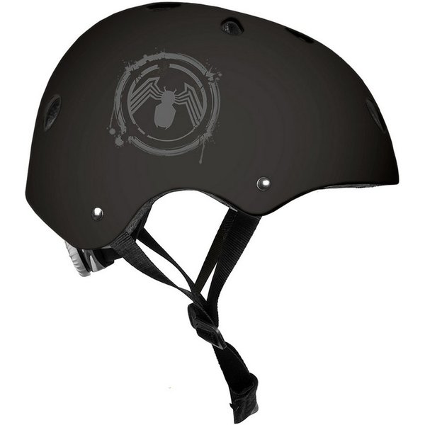 Seven Polska Kinderfahrradhelm Kinder Fahrradhelm Skater Helm verstellbar 52 - 56 cm, 4 - 12 Jahren, Sehr leicht mit nur ca. ca. 370g