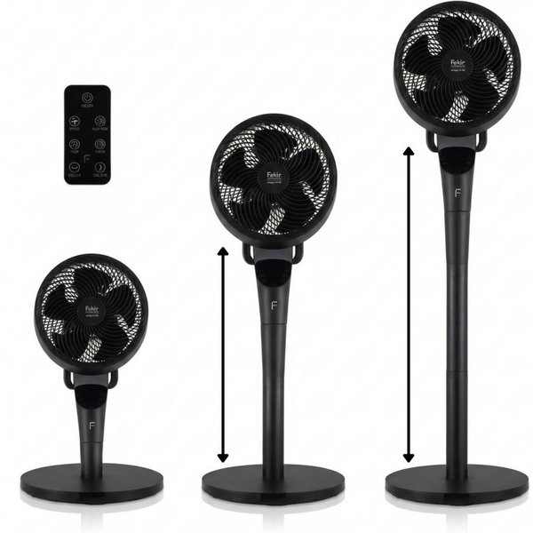 FAKIR Standventilator Stand Tisch Ventilator 2in1 prestige VC550 3D Oszilation
