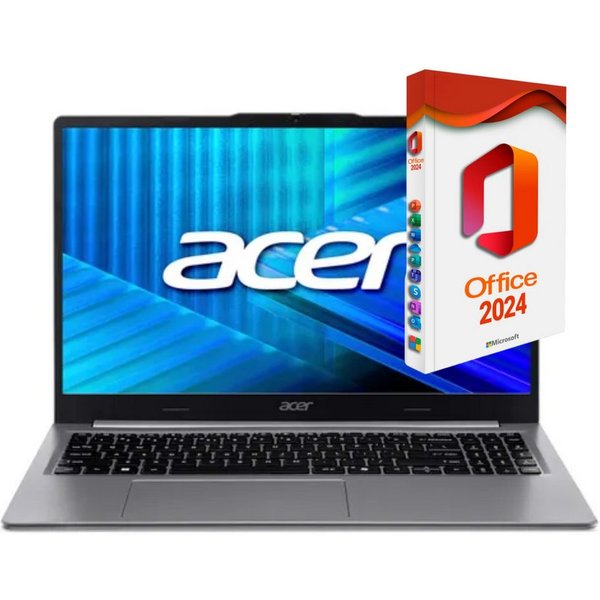 Acer Extensa 15 - Ryzen 7 Business-Notebook (AMD Ryzen 7 7730U, AMD Graphics, 8 GB, 0 GB HDD, 256 GB SSD, Windows 11 Pro und Microsoft Office 2024 Professional 