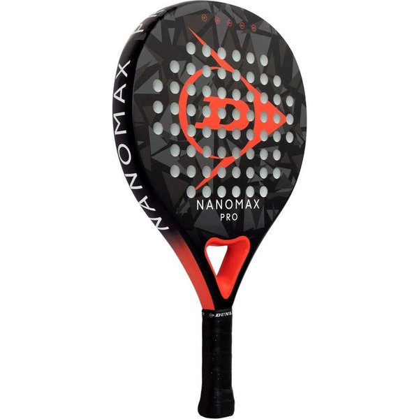 Dunlop Padelschläger Nanomax Pro 365g/Rund/Freizeit schwarz