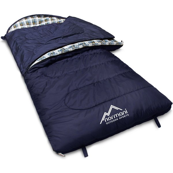 normani Deckenschlafsack Outdoor-Schlafsack Extrem 4-In-1 Antarctica, bis -40°C 500 + 250 g/m² Füllung
