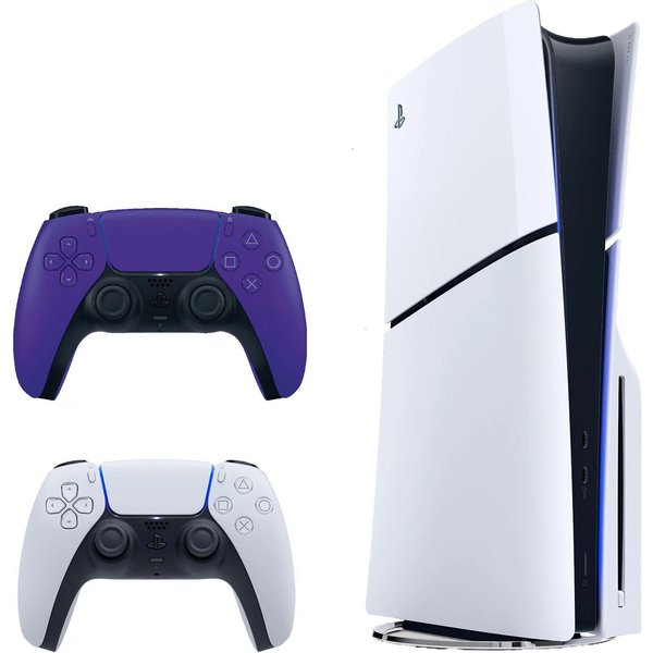 Playstation Playstation 5 Slim 1TB mit Blu-ray Laufwerk + 2 Controller Wunschfarbe