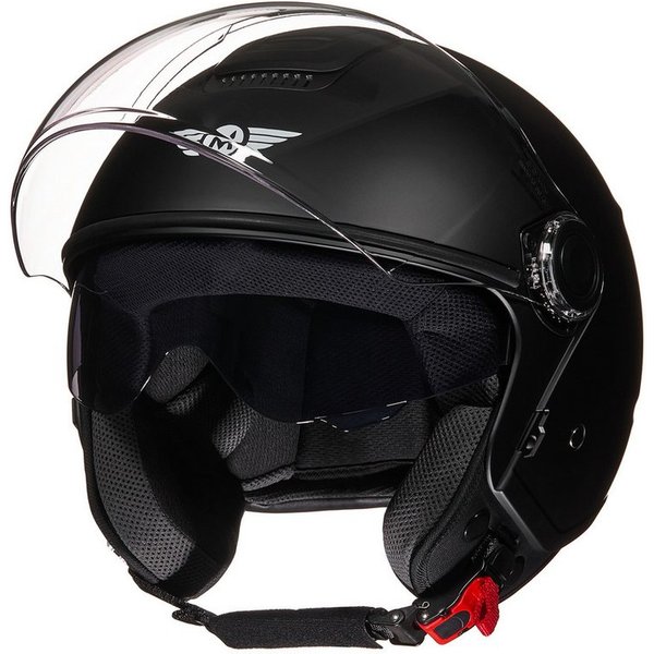 MOTO HELMETS Motorradhelm Jethelm Motorradhelm, Helm für Motorrad & Roller, Schnellverschluss, Sonnenvisier, nur 1050g