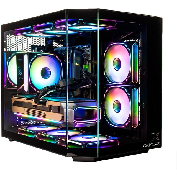 CAPTIVA Entry Gaming R10-2086 PC (AMD Ryzen 5 5500, GeForce® RTX™ 5060, 16 GB RAM, 500 GB SSD, Luftkühlung, WLAN, Windows 11 Home)
